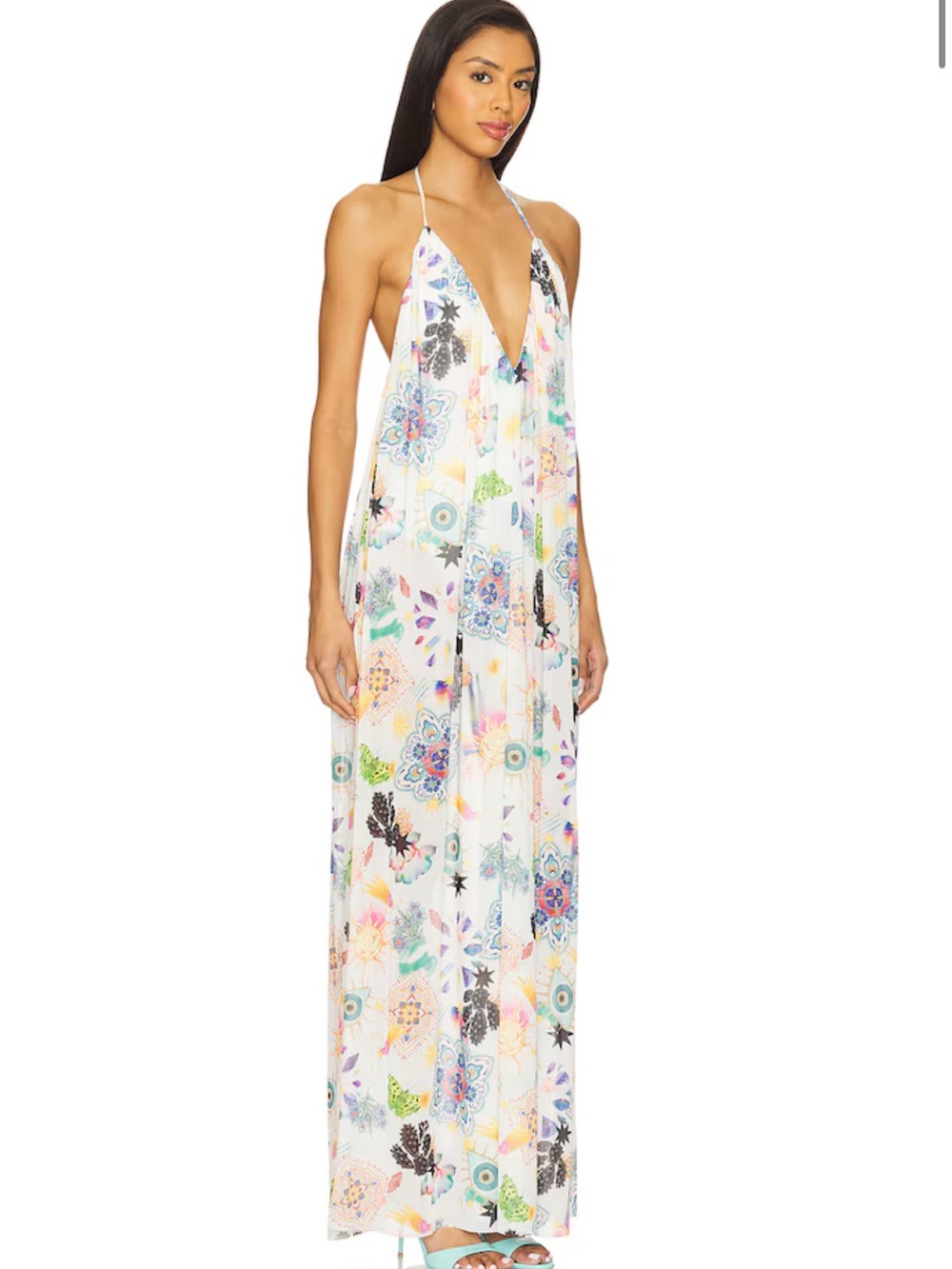 AFRM Mist Dress in Summer Convo - Picture 2 of 3